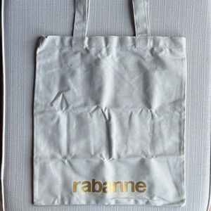 Rabanne gray unisex Tote Bag